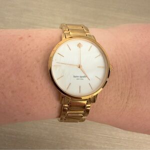 Kate Spade Gramercy Rose Gold Pearl Face Watch